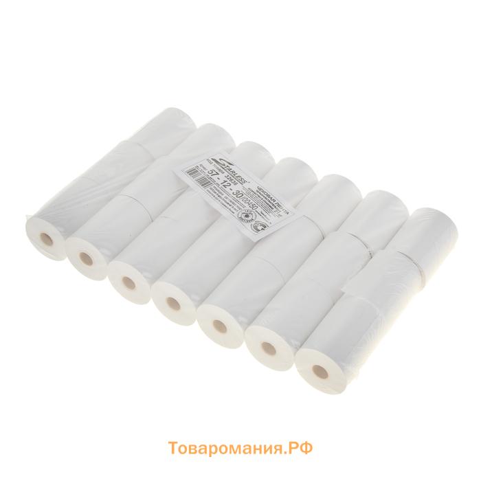 Чековая лента термо 57 мм 22,5 м, 57х12х22,5, 48 г/м2