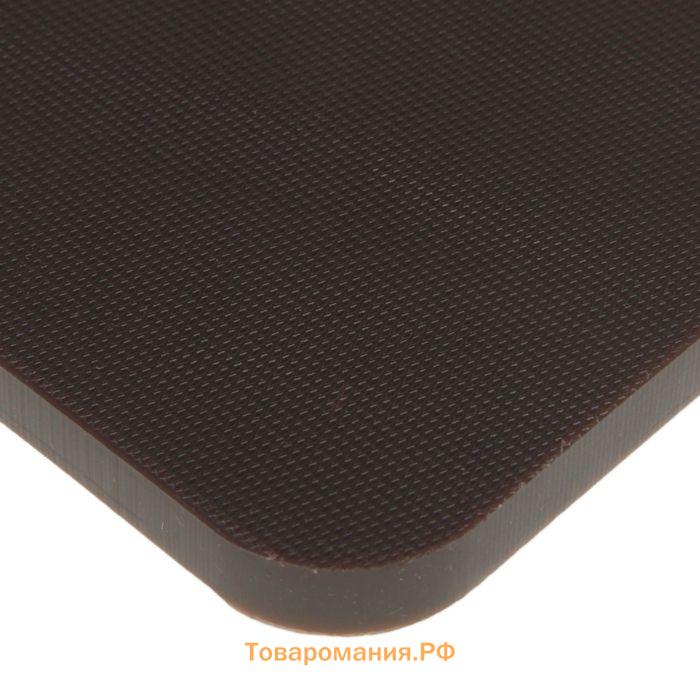 Доска профессиональная разделочная Hanna Knövell, 60×40×1.8 см, бордовая
