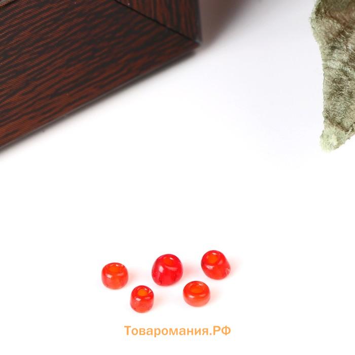 Бисер круглый размер 12/0 "Морковь" 20 гр