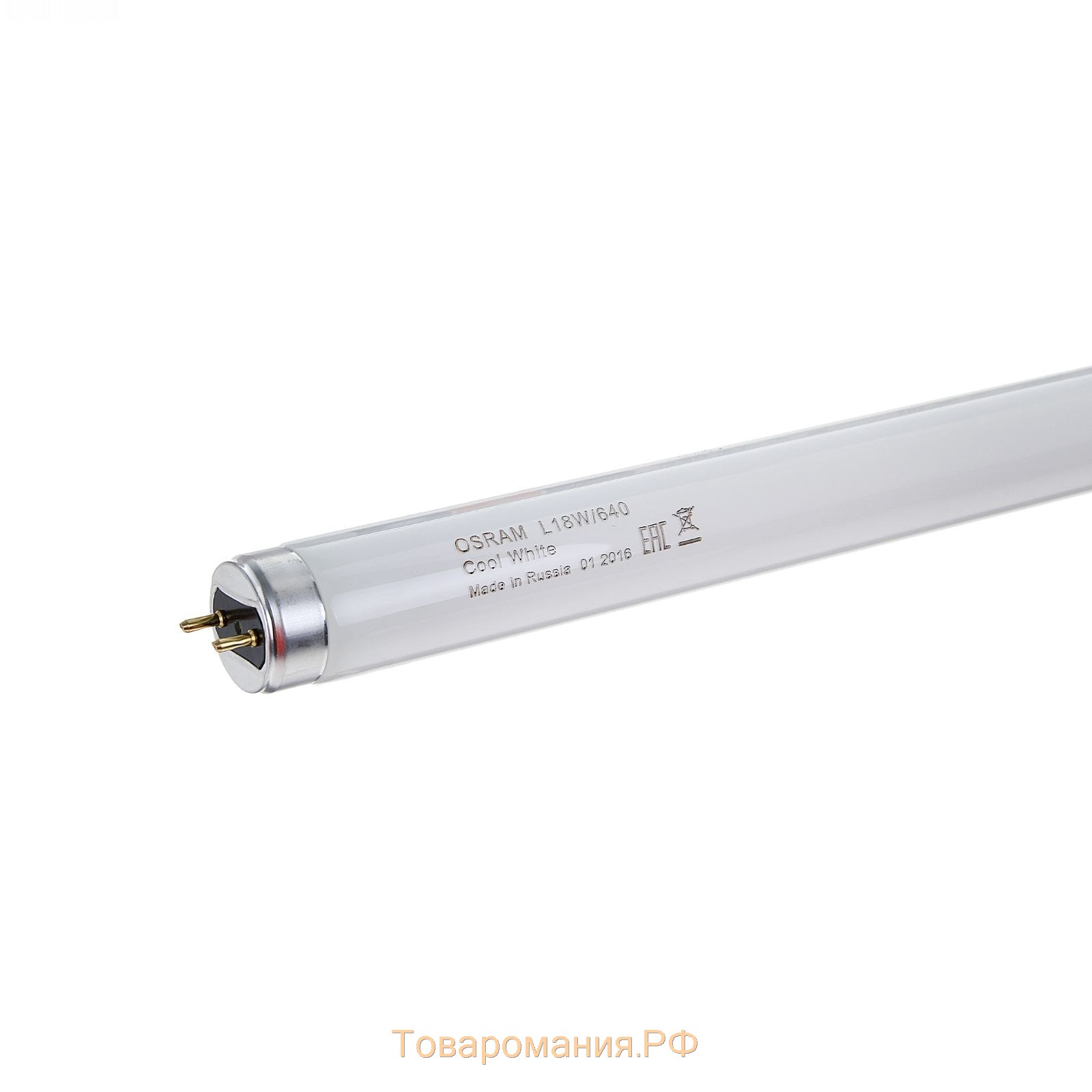 Лампа люминесцентная Osram L 18W/640, G13, 18 Вт, 4000 К, 590 мм