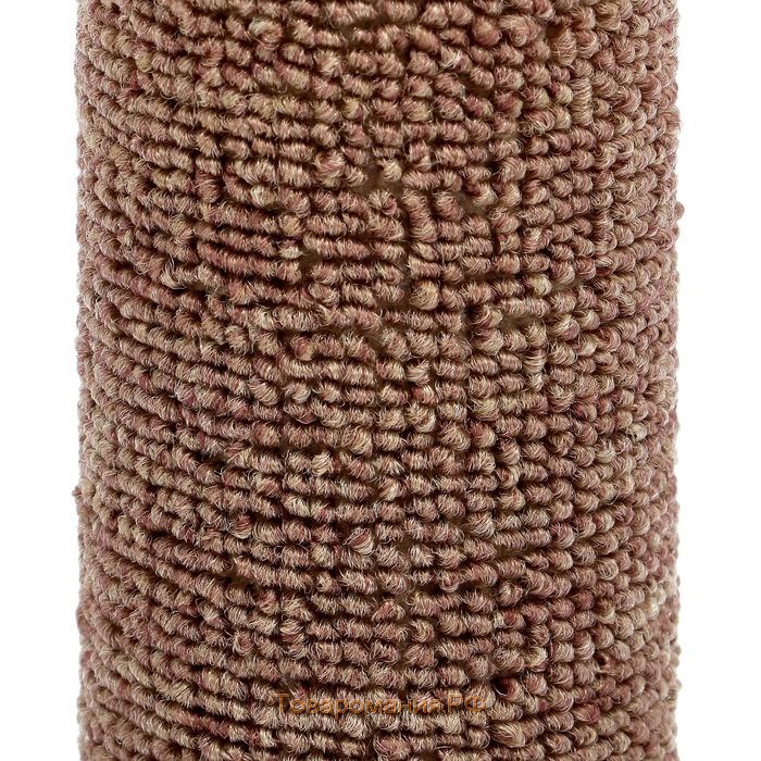 Когтеточка ковролиновая "Столбик" №2, 54 х 30 см, микс
