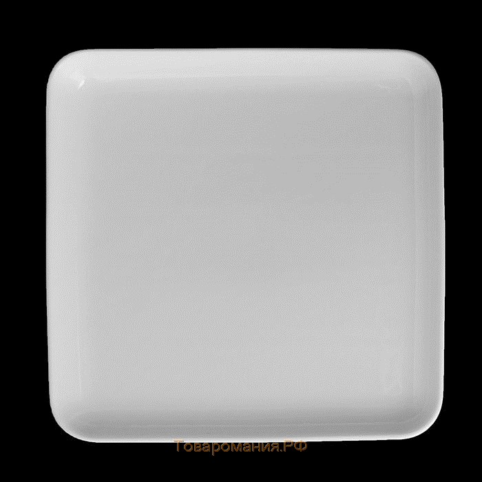 Блюдо фарфоровое Wilmax, d=19 см, цвет белый