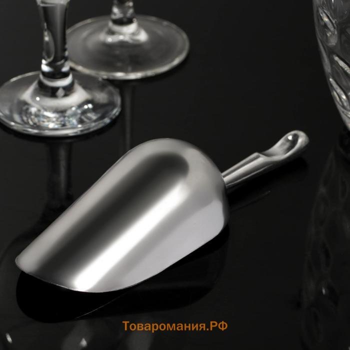 Совок, h=18.5 см, алюминий