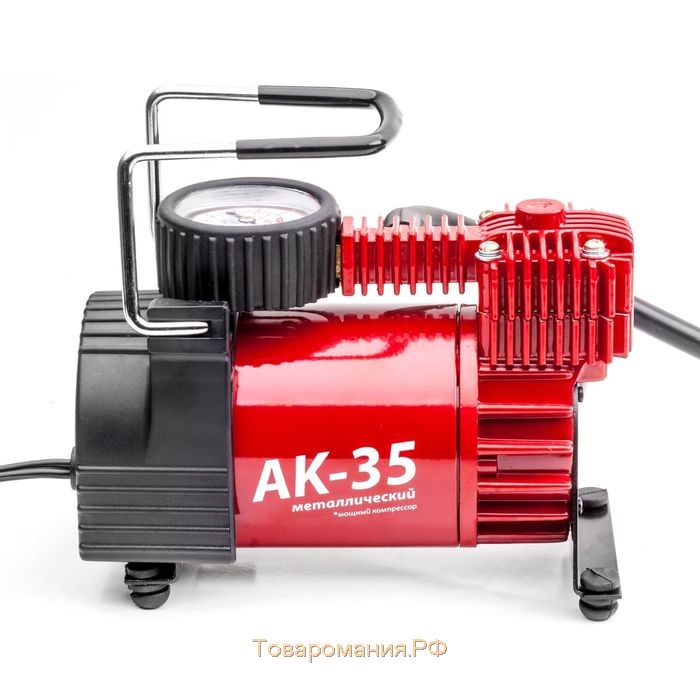 Компрессор автомобильный AUTOPROFI AK-35, металлический, 12V, 150W, производительность 35 л/мин, сумка