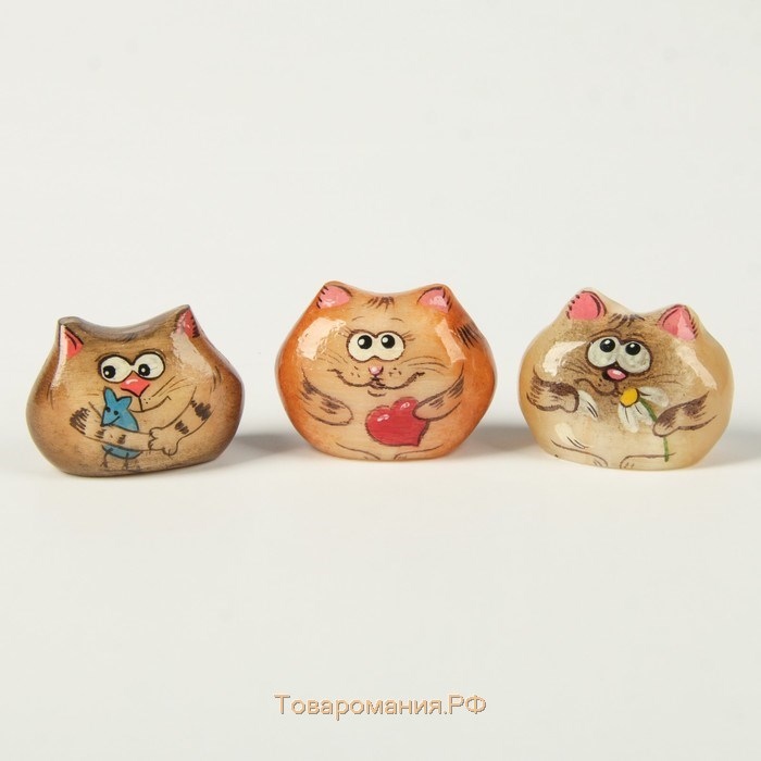 Сувенир «Котёнок Веня», 3,5×3 см, микс, селенит