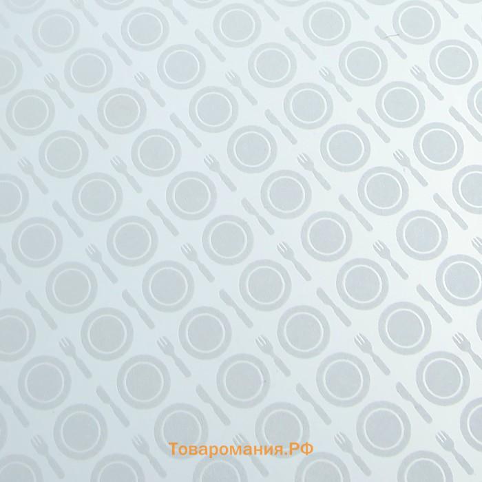 Поднос RESTOLA, пластик, 42×30 см, серый