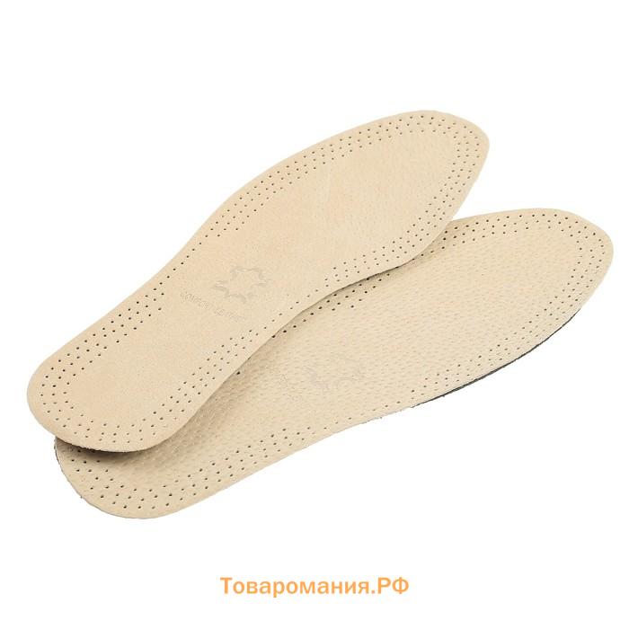 Стельки для обуви антибактериальные, двухслойные, 35-36р-р, пара, цвет светло-серый, PECARI CARBON