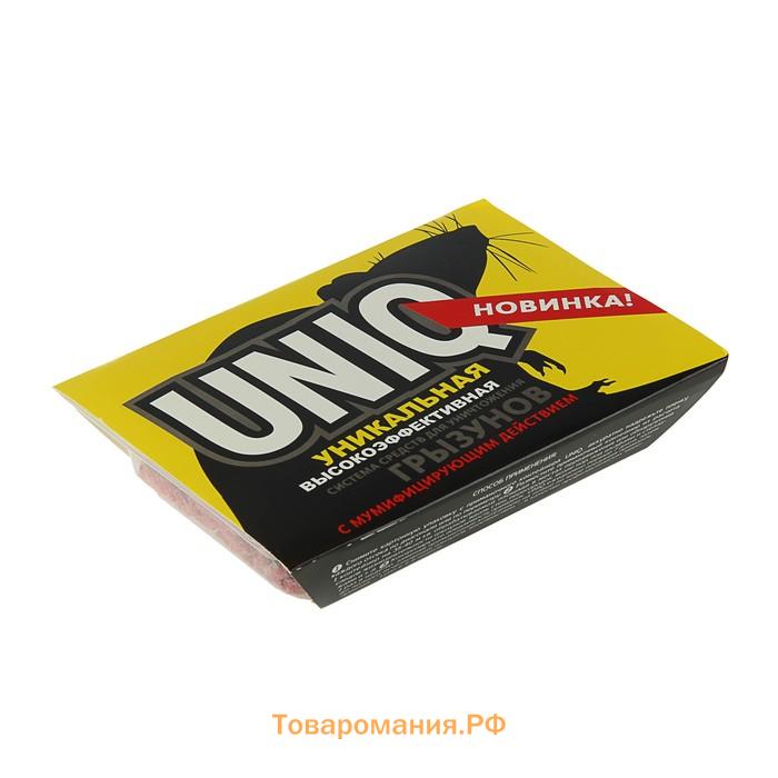 Средство от грызунов UNIQ 2 в1, высокоэффективная система, гель 150 г + гранулы 100 г