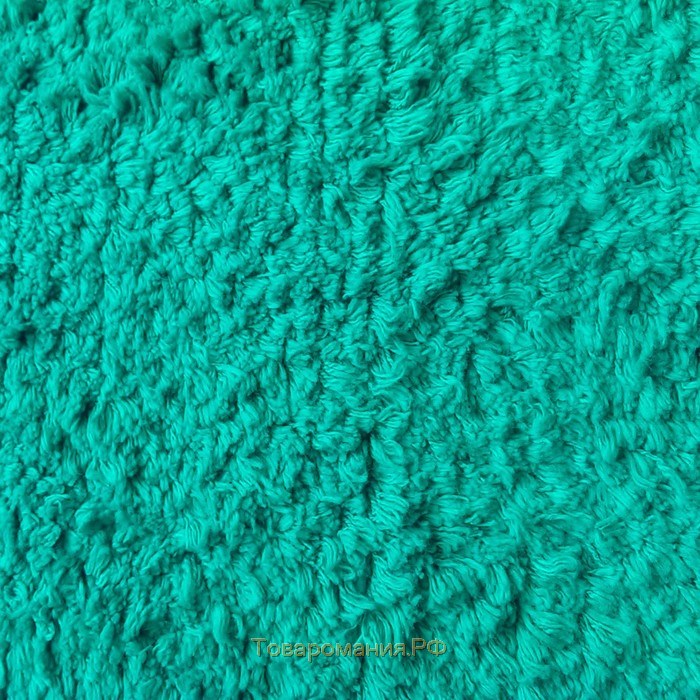 Коврик для ванной комнаты Fluffy, цвет зеленый 50х80 см
