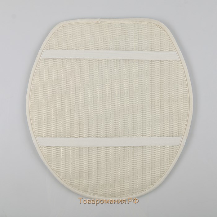 Набор ковриков для ванной и туалета «Дельфин», 3 шт: 35×39, 40×50, 45×75 см