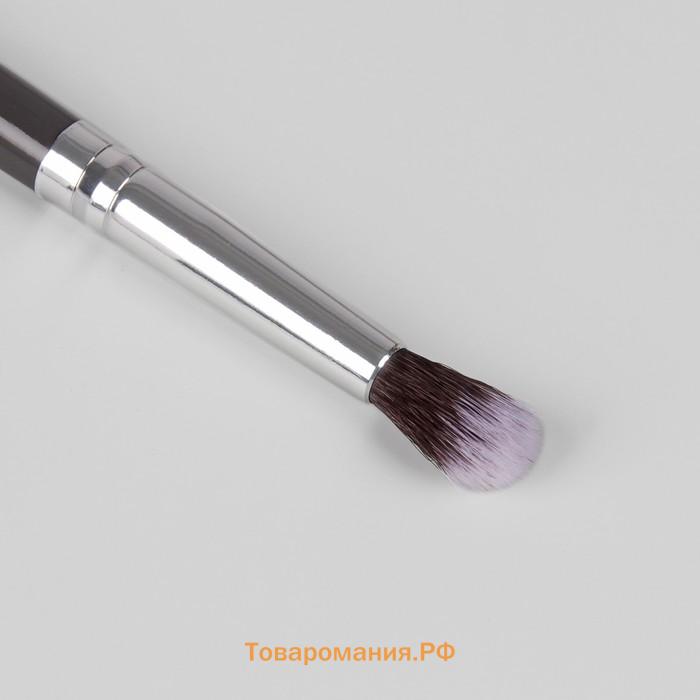 Кисть для макияжа Brush GRAPHITE, 18.5 (±1) см, тёмно-серая