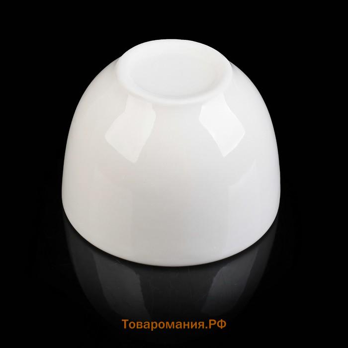 Соусник  White Label, 120 мл, d=7 см, фарфор, белый