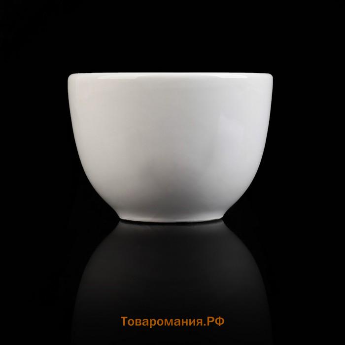 Соусник  White Label, 120 мл, d=7 см, фарфор, белый