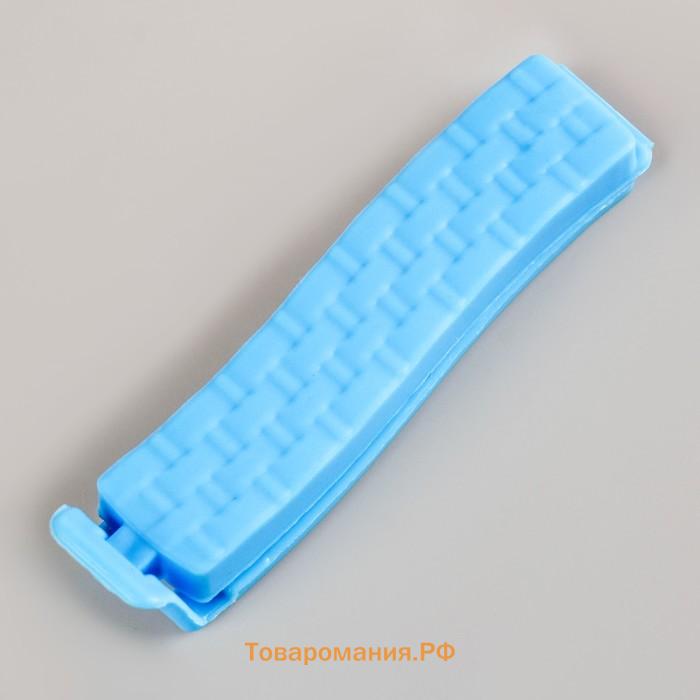 Зажимы для пакетов , 7.5 см, 10 шт., МИКС