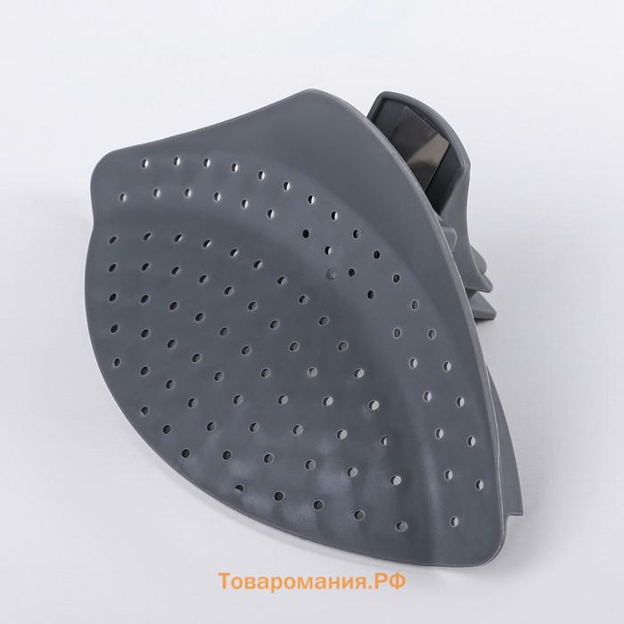 Дуршлаг - слив кухонный на прищепке , 12×18.5 см, МИКС