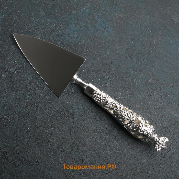 Лопатка для торта «Свадьба», 28.5×7 см, серебристая