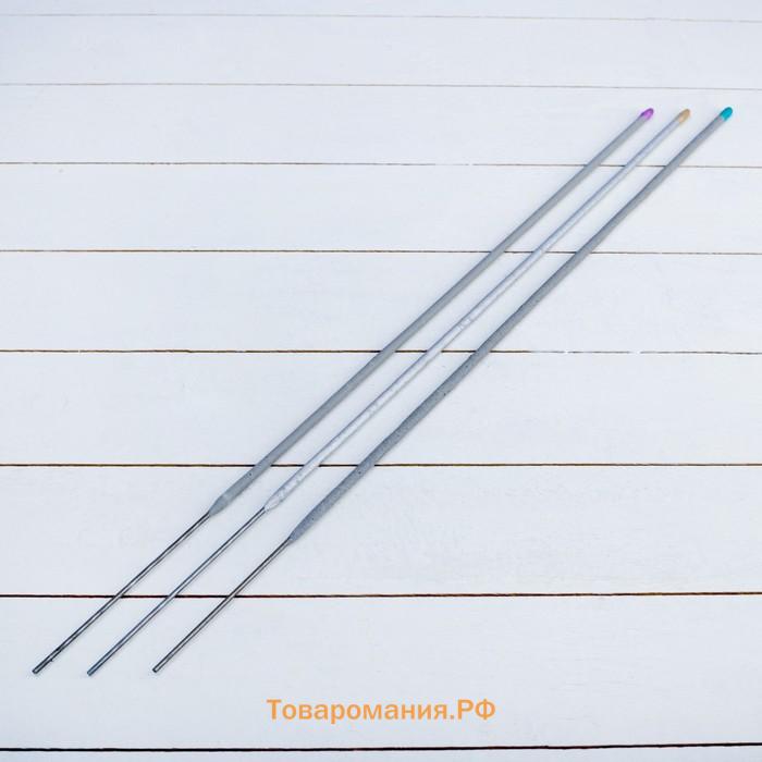 Бенгальские огни, 65 см, 3 штуки, «Цветопламенные»