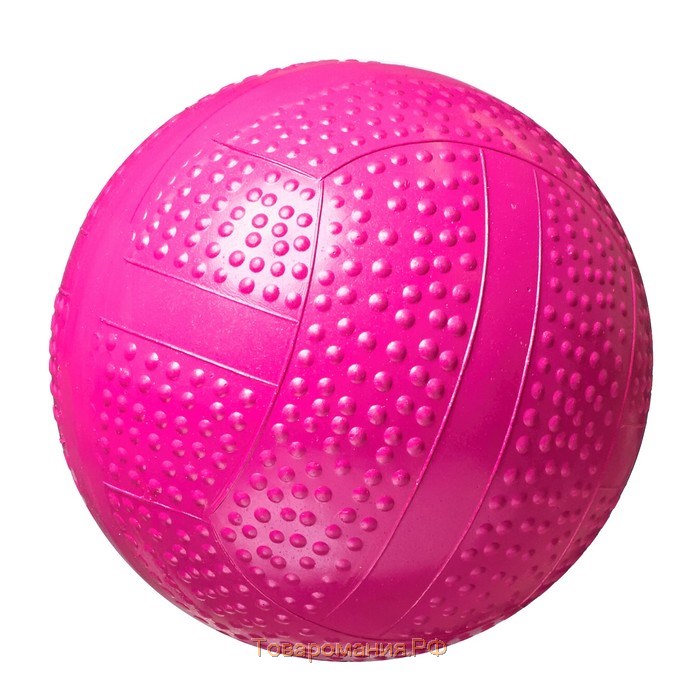 Мяч фактурный, диаметр 10 см, цвета МИКС