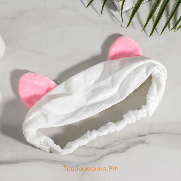 Повязка для умывания «Ушки», МИКС