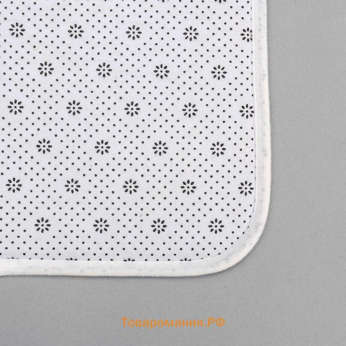 Набор ковриков для ванной и туалета «Мрамор», 2 шт, 79×50 см, 50×39 см, цвет серый