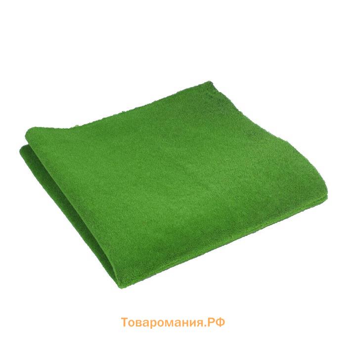 Мох искусственный, декоративный, полотно 1×1 м, зелёный, Greengo