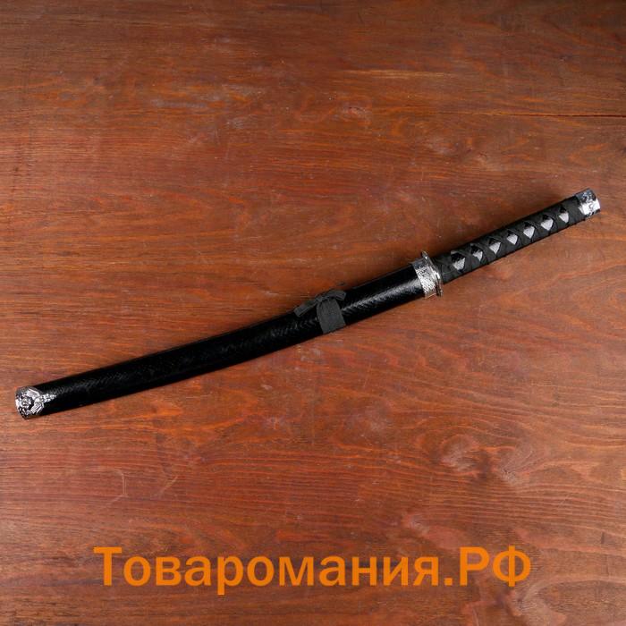 Макет оружия «Сувенирные катаны на подставке 3в1. Рептилия», подарочный набор, ножны кожзам, 47 см; 70 см; 89 см