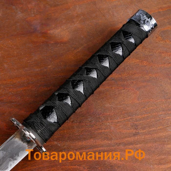 Макет оружия «Сувенирные катаны на подставке 3в1. Рептилия», подарочный набор, ножны кожзам, 47 см; 70 см; 89 см