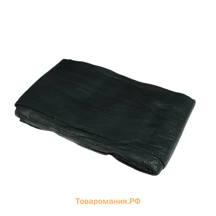 Сетка затеняющая, 10×3 м, плотность 80 г/м², зелёная, в наборе 27 клипс