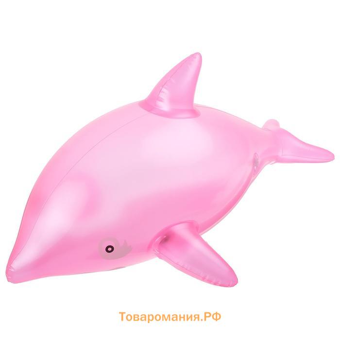 Игрушка надувная «Дельфин», 55 см, цвет МИКС