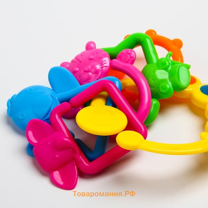Погремушка «Гусеница - цепочка», Крошка Я