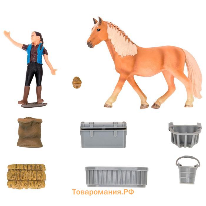 Набор фигурок «Мир лошадей», 10 предметов