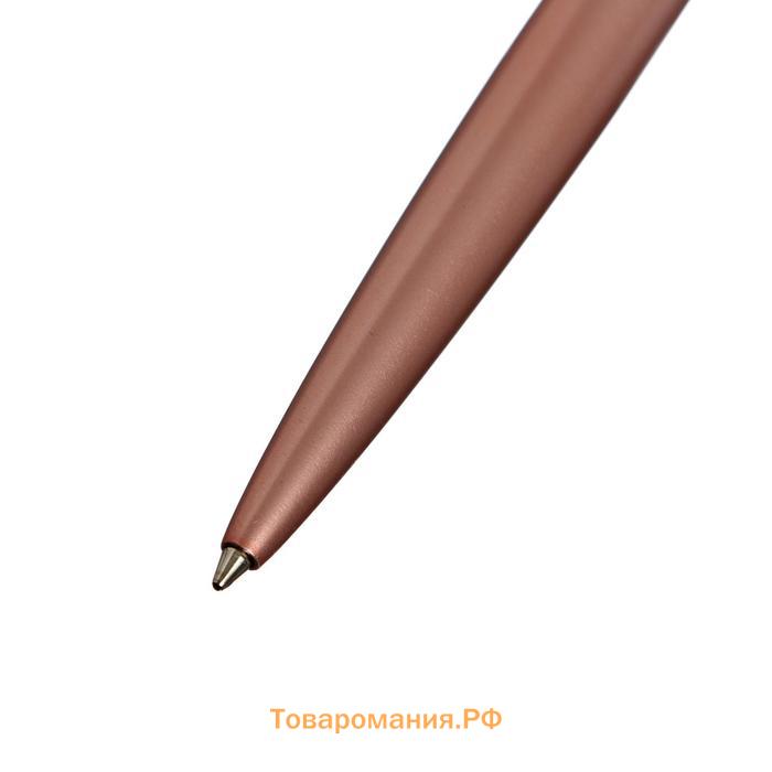 Ручка шариковая Parker Jotter Monochrome XL SE20 Pink Gold PGT М 1.0 мм, корпус из нержавеющей стали, синие чернила