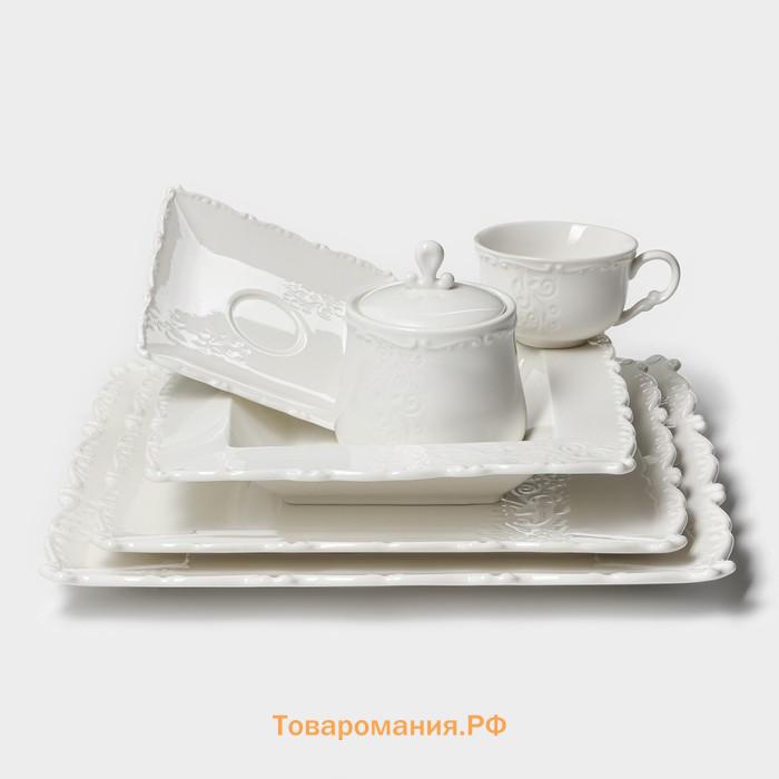 Салатник фарфоровый Magistro Kingdom, 750 мл, 16.5×5.8 см