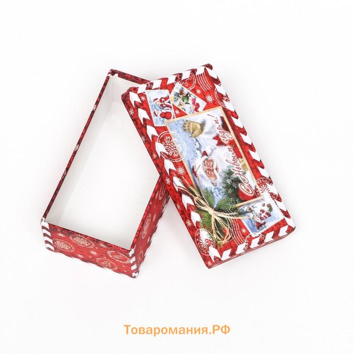 Набор коробок 10 в 1 «Почта от Деда Мороза», 30×19×11.5 - 12×6.5×4 см