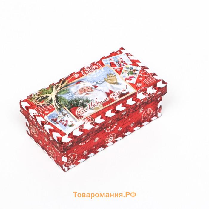 Набор коробок 10 в 1 «Почта от Деда Мороза», 30×19×11.5 - 12×6.5×4 см