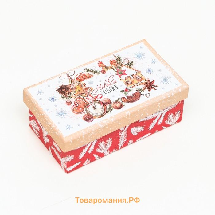 Набор подарочных новогодних коробок 10 в 1 «Исполнения желаний», 30×19×11.5 - 11×6×4 см