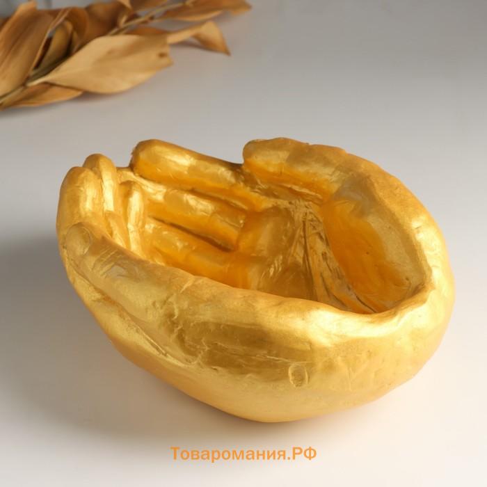 Стеклянный подсвечник на 1 свечу «Калимдор», 16×20.5×8.5 см, 1500 мл
