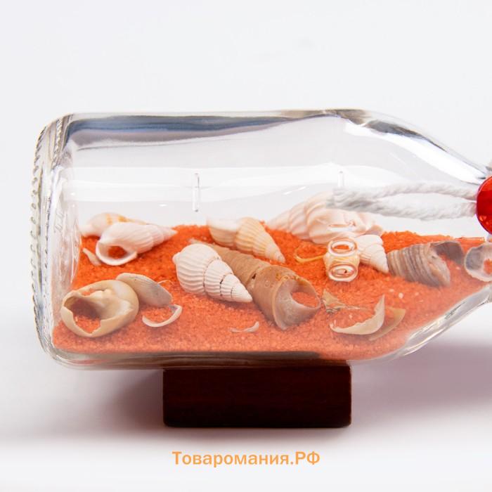Фигурка «Сувенир в бутылке. Ракушки», 12×6×6 см, МИКС