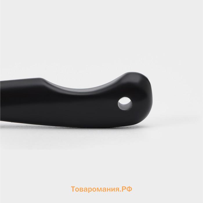 Совок Magistro Alum black, 200 мл, 18.5 см, чёрные