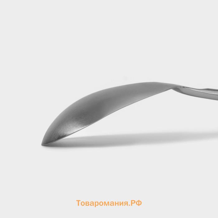 Ложка гарнирная Magistro, 30.5×8 см, Luxe, нержавеющая сталь, серебристая