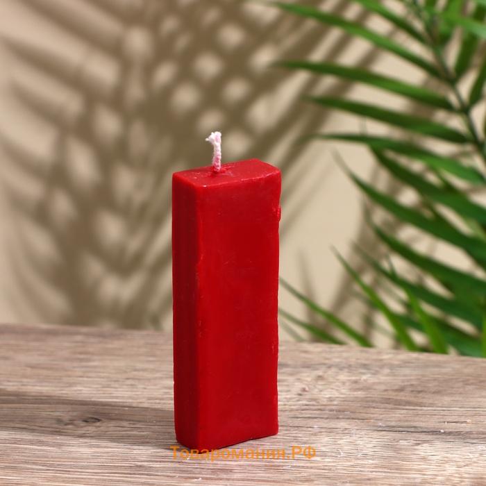 Свеча с надписью Light a candle, 1.5×1.5×8.5 см, соевый воск, МИКС