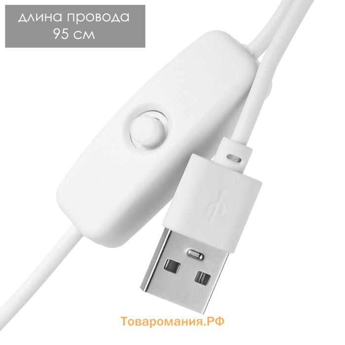 Фигурка светящаяся RISALUX «Осьминоги», LED-ночник, 1 Вт, USB, 6×6×8 см