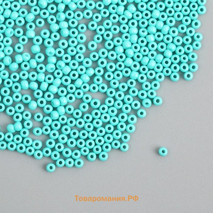 Бисер стекло 12/0 "Голубая вода" ровный №669 450 гр