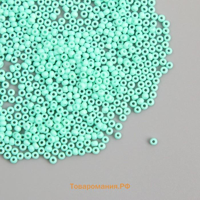 Бисер стекло 12/0 "Зелёная вода" ровный №668 450 гр