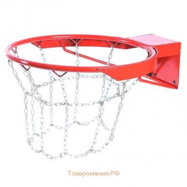 Корзина баскетбольная №7, d=450 мм, антивандальная, с цепью