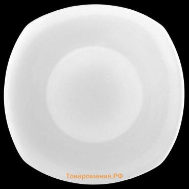 Тарелка пирожковая Wilmax Ilona, d=16.5 см, фарфор, белая