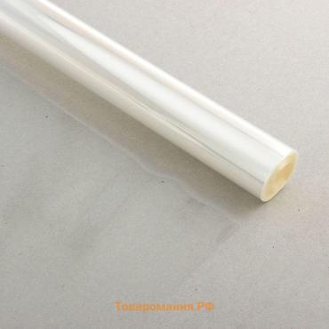 Плёнка для цветов прозрачная 0.9×31 м, 1000 г, 40 мкм