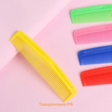 Расчёска комбинированная, 12×3 (±1) см, МИКС
