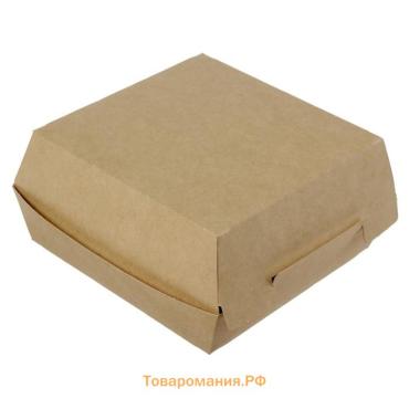 Упаковка для бургеров, 12×12×7 см, 1.4 л