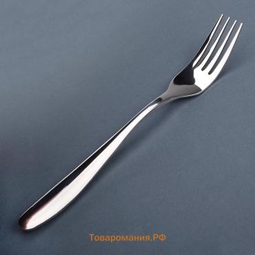 Вилка столовая, h=20 см, 201 сталь, нержавеющая сталь, серебристая